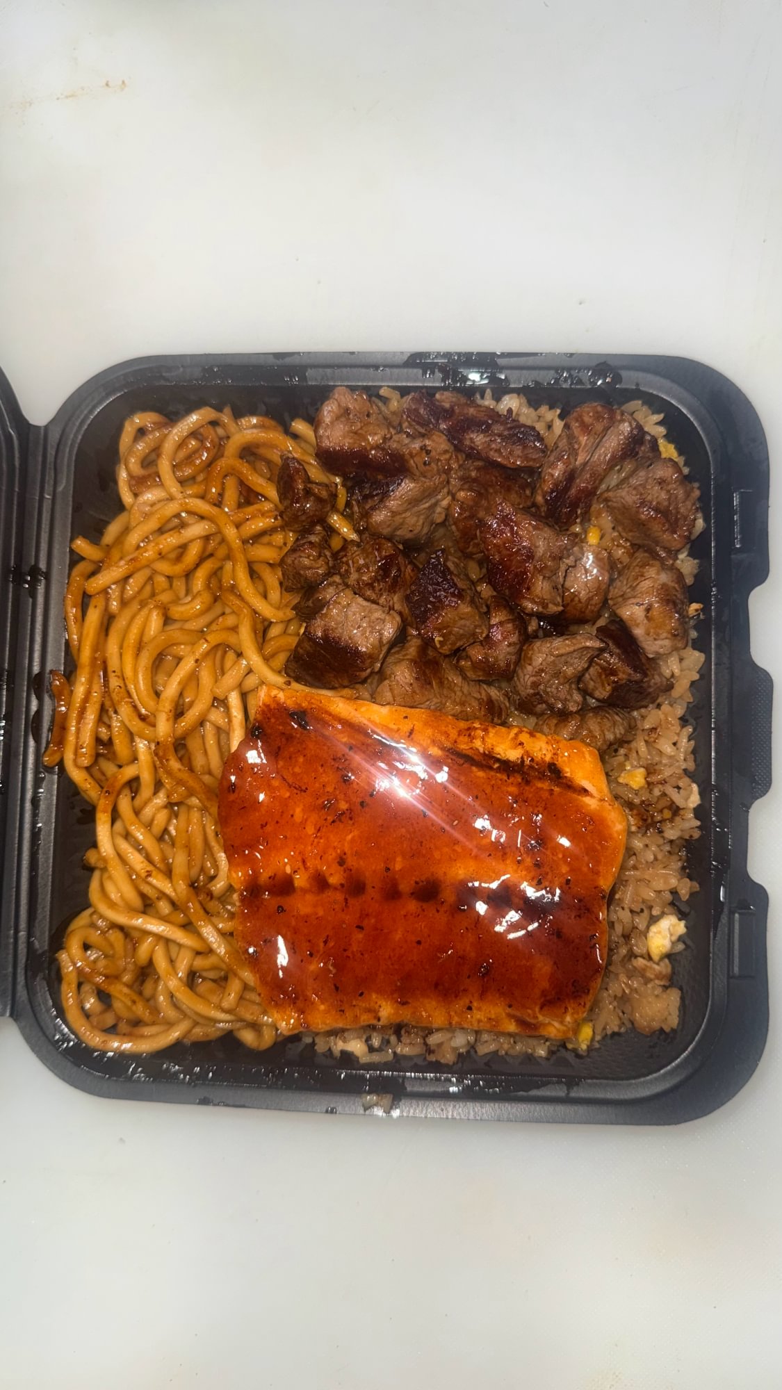 Salmon & Filet Mignon Duo