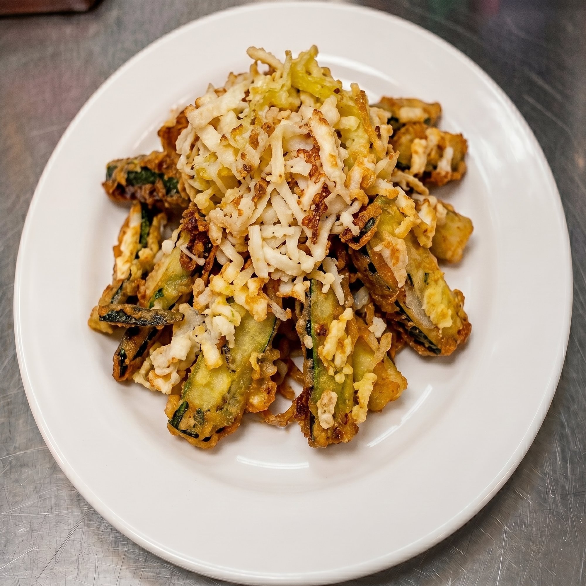 Avocado Tempura Salad