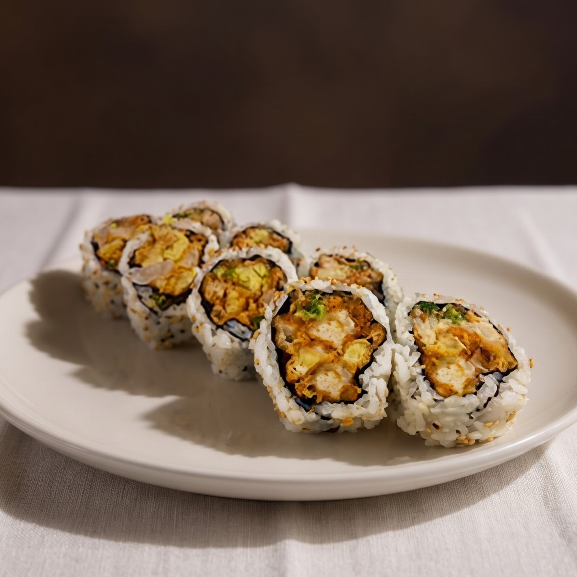 Vegetable Tempura Roll (V) (VG)