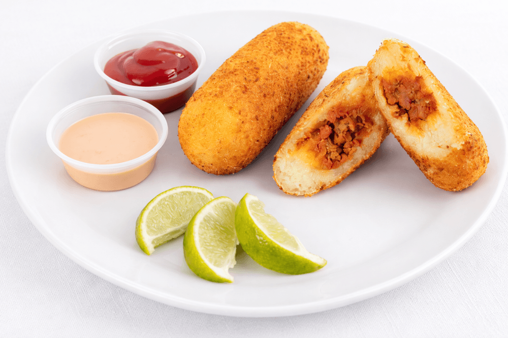 Stuffed Yuca with Ground Meat