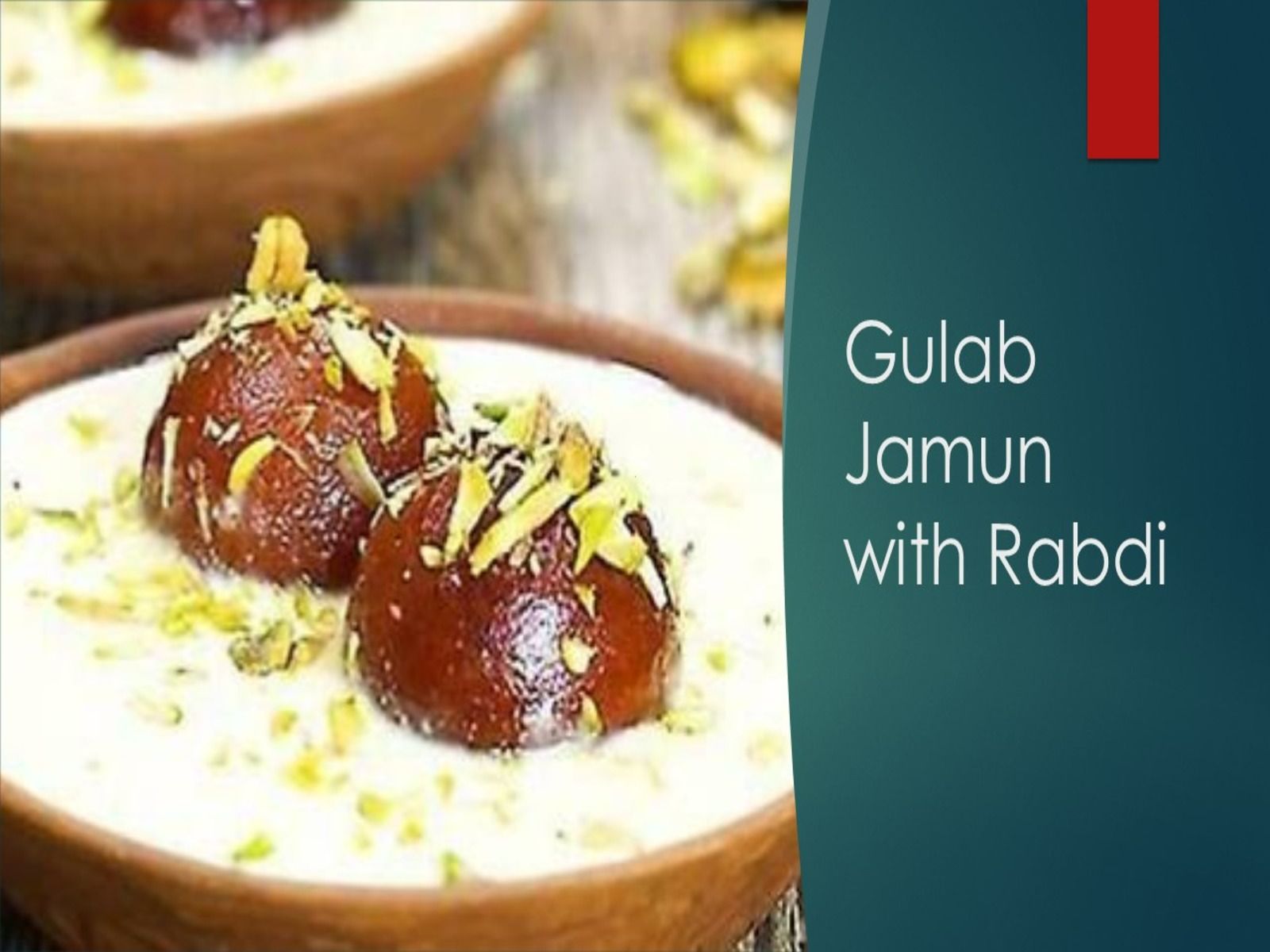 Gulab Jamun with Ice Cream