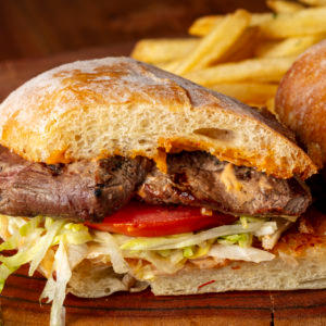 BUFFALO BOB’S STEAK SANDWICH