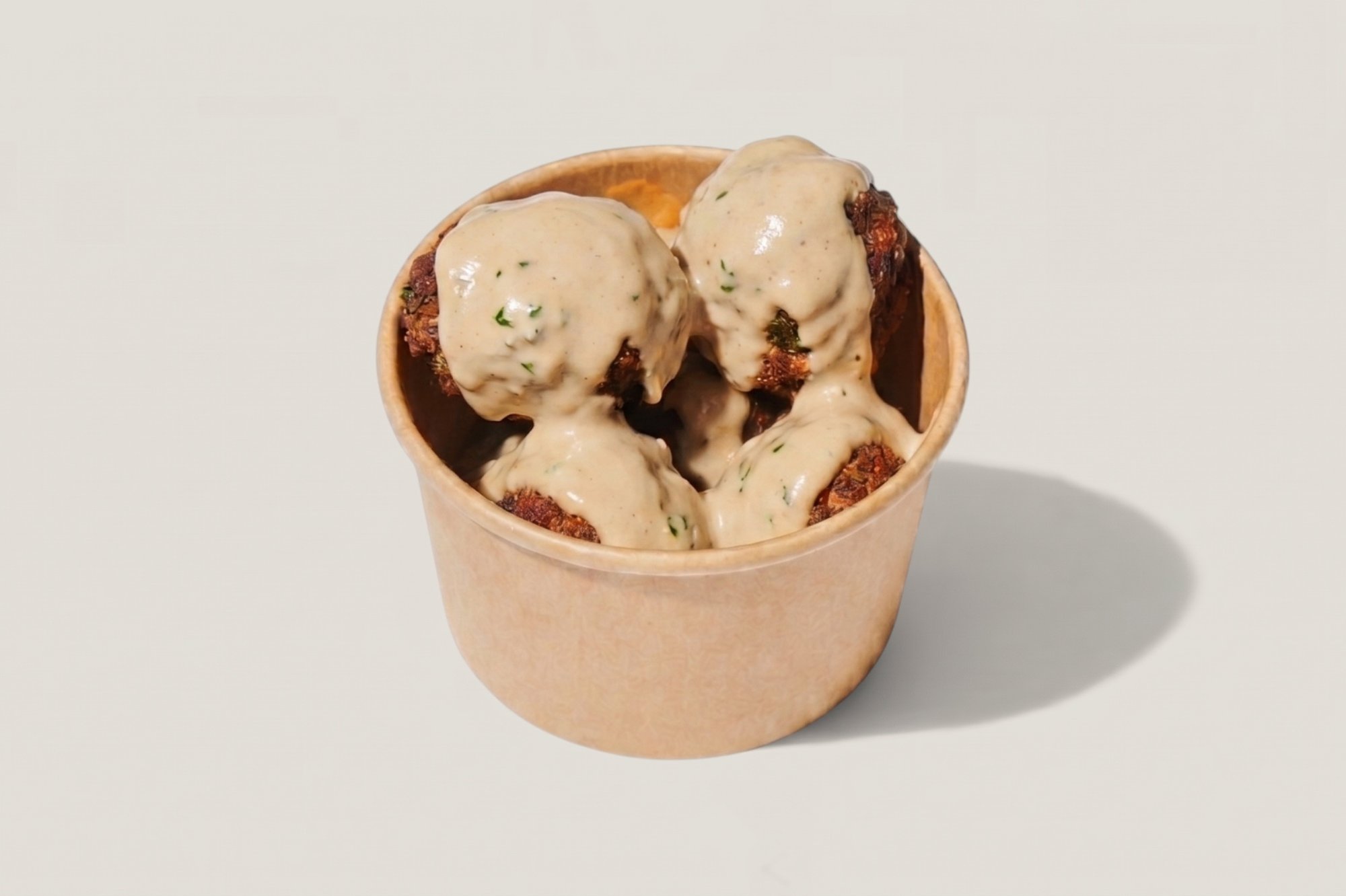 Turkey Meatballs with Truffle Aioli