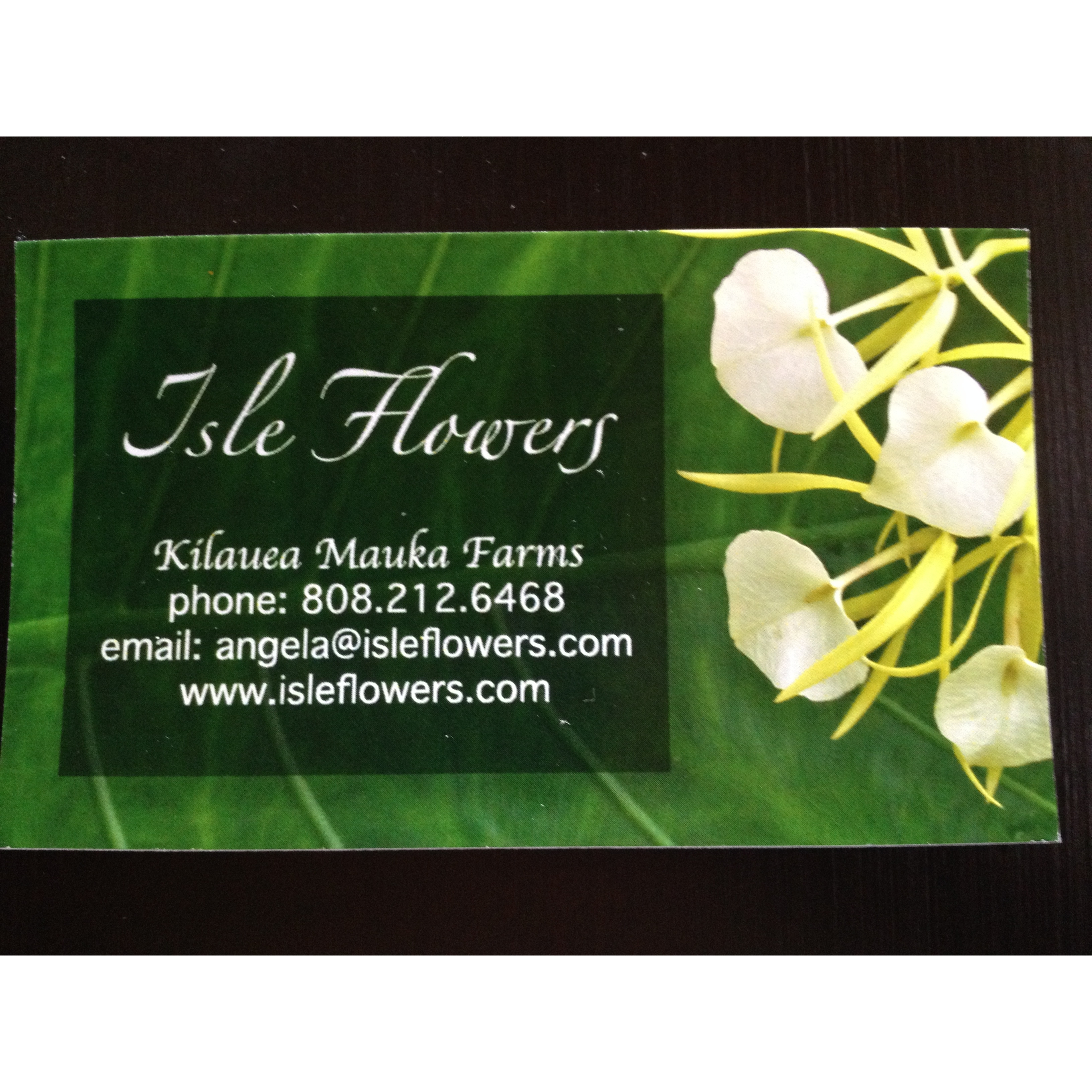 Isle Flowers Logo