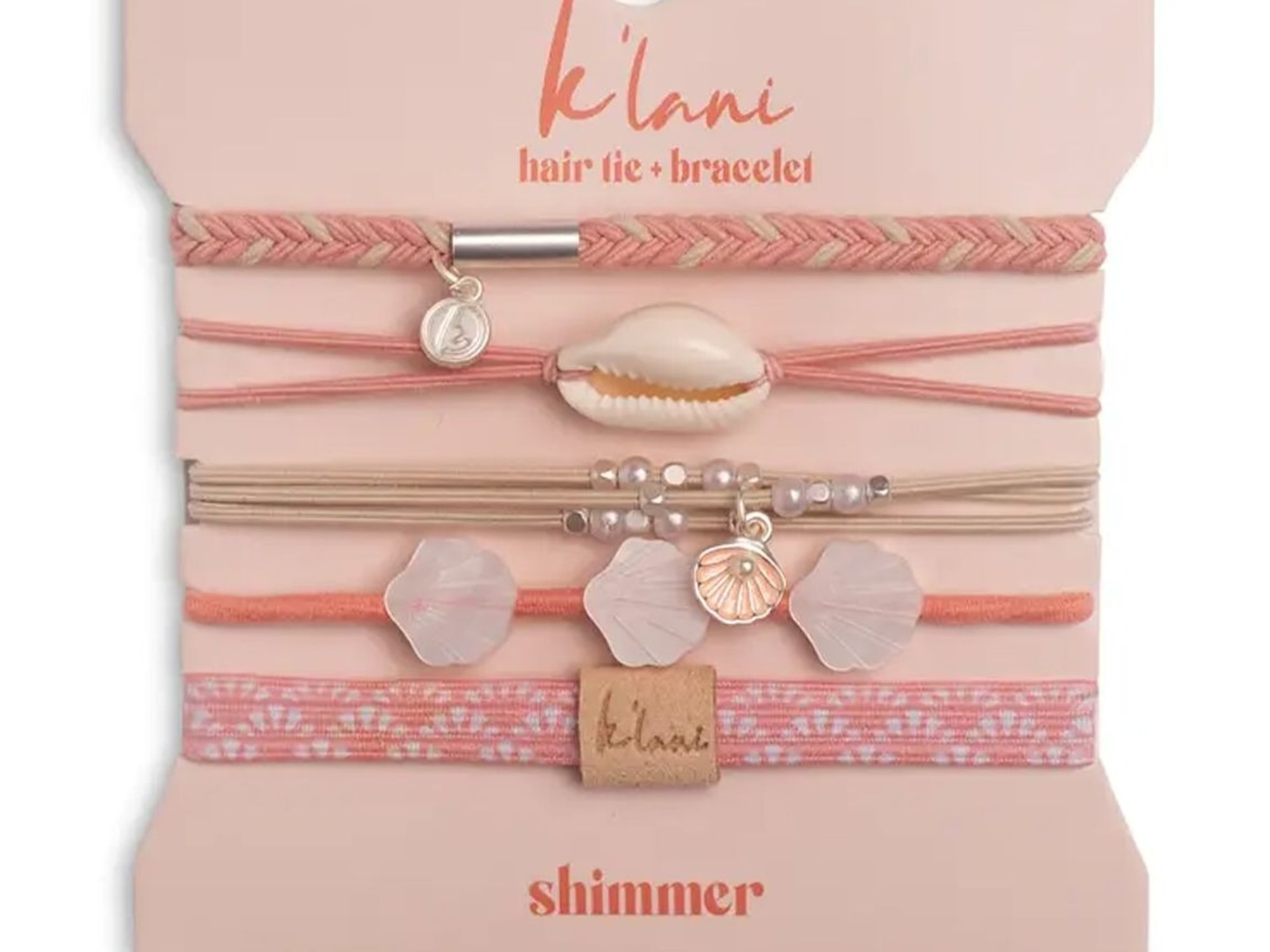 "Shimmer" Beach Inspired Hair Tie Bracelets