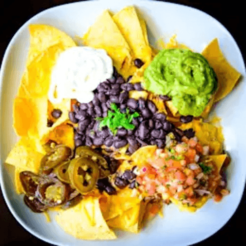 Grilled Veggies Nachos