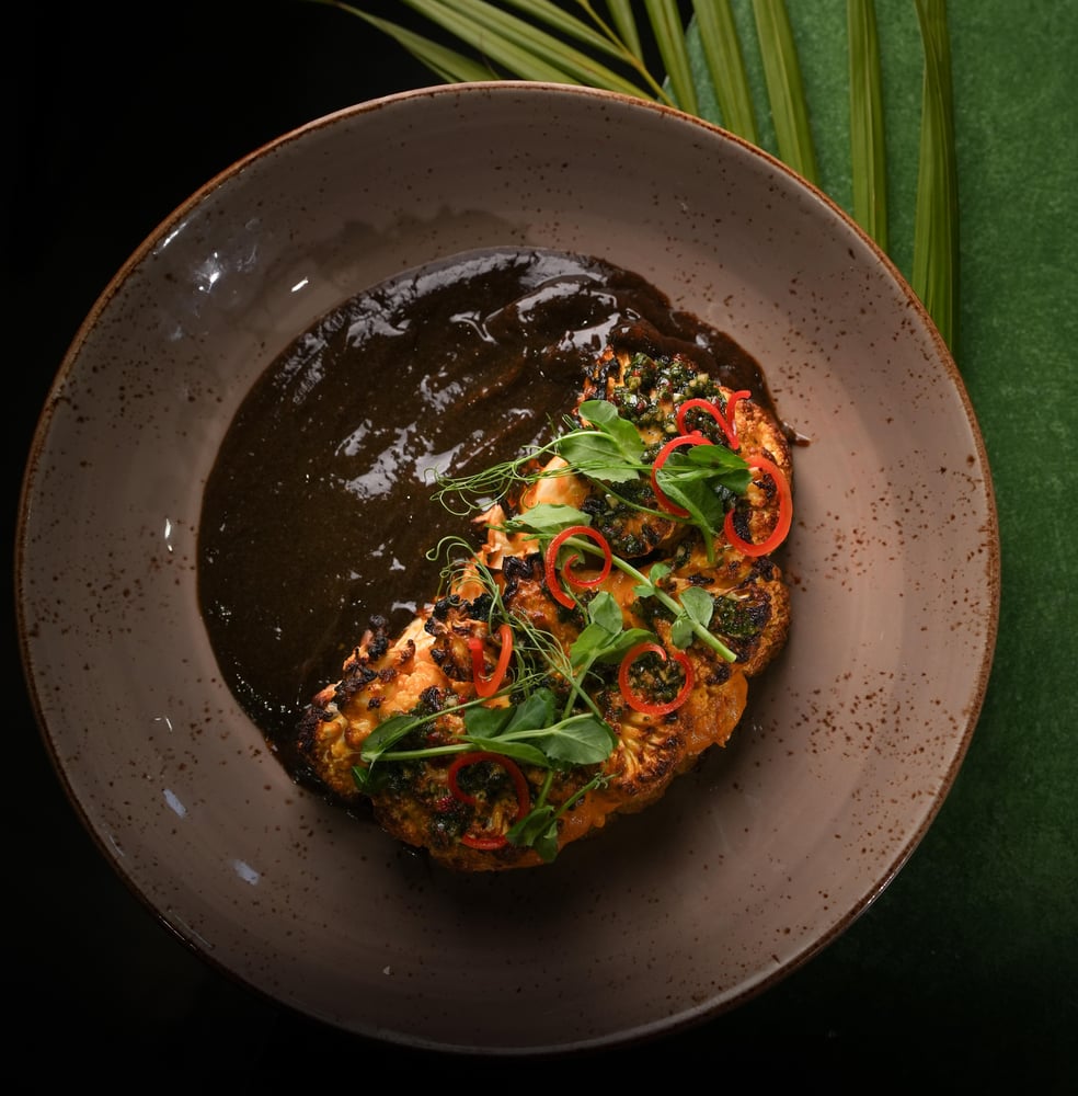 Charred Tatemada Cauliflower