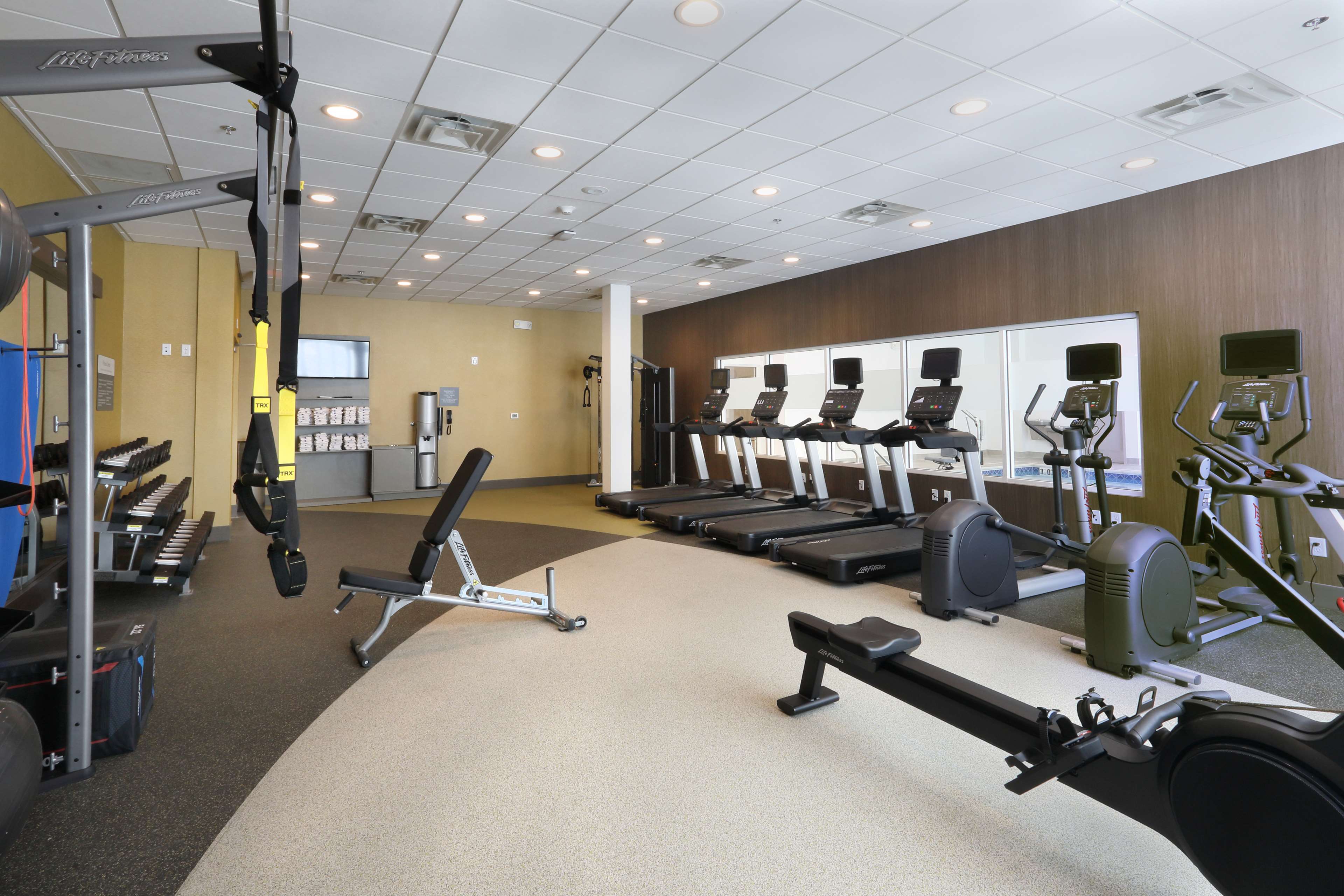 Health club  fitness center  gym