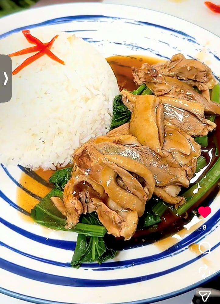 Roasted Duck on Rice (ข้าวหน้าเป็ด)