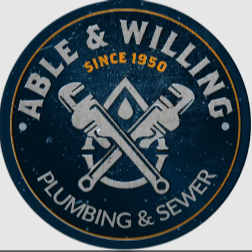 Able &amp; Willing Plumbing &amp; Sewer Logo