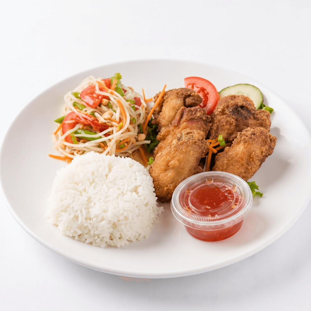 Chicken Wing 5 Pcs W/ Sides