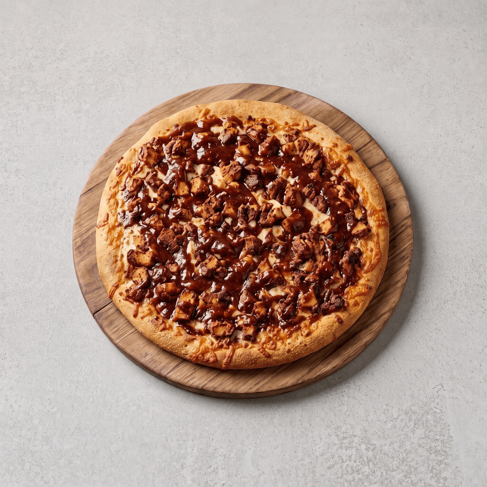 BBQ Chicken with Bacon Pizza