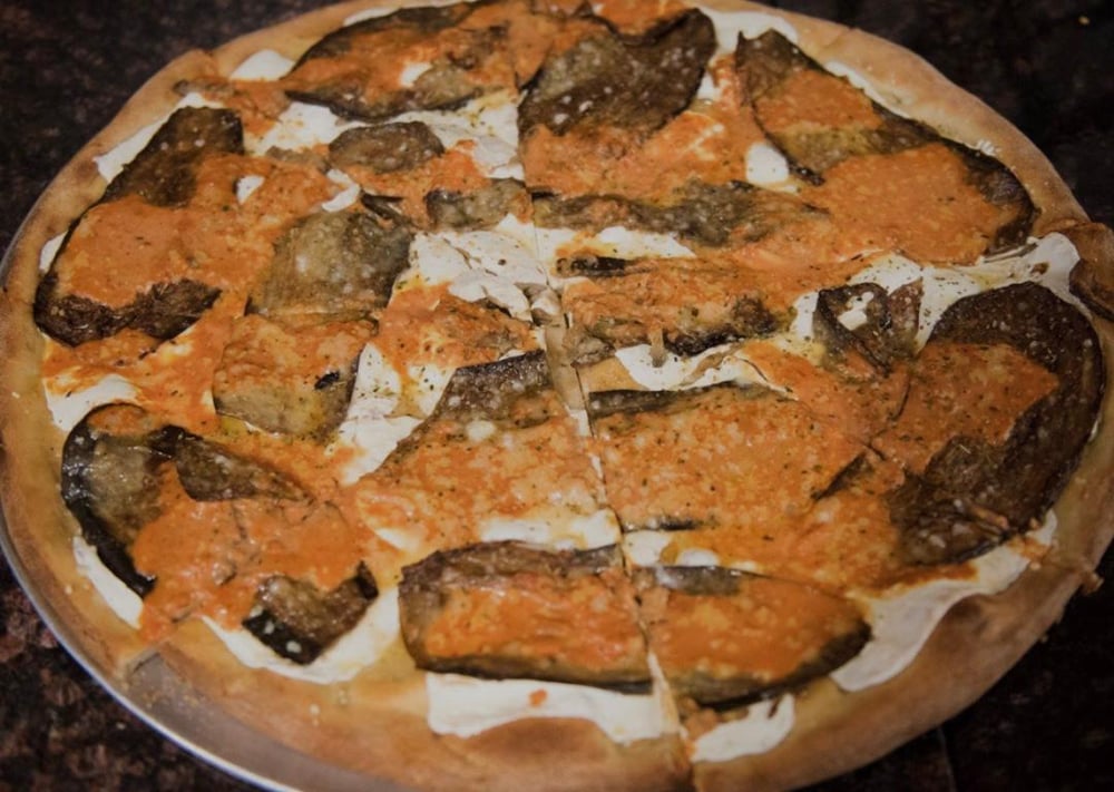 SM EGGPLANT ALLA VODKA PIE PIZZA