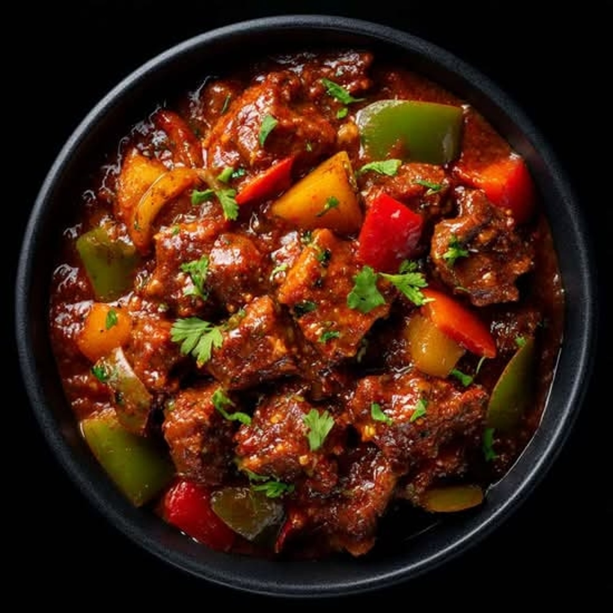 Kadai Goat (Boneless)