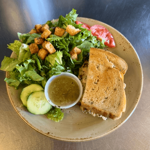 Half Sandwich & Side Salad
