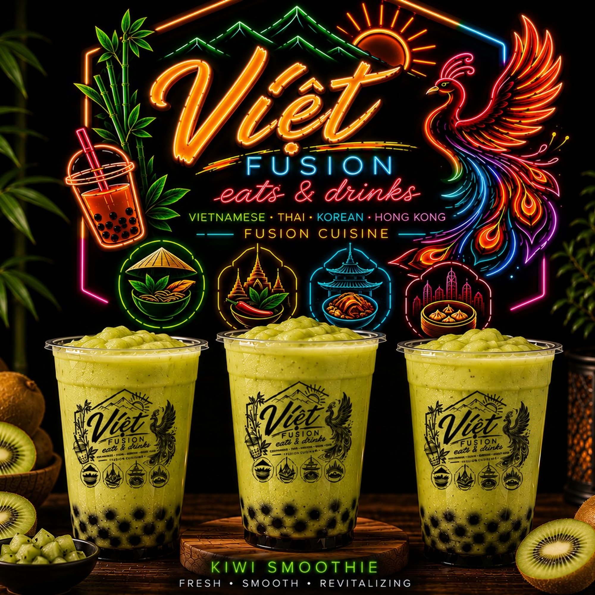 D9. Kiwi Smoothie
