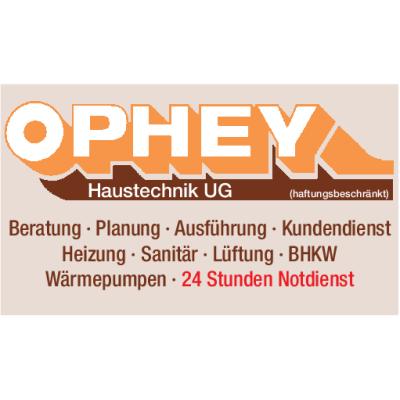 Logo von Ophey Haustechnik UG