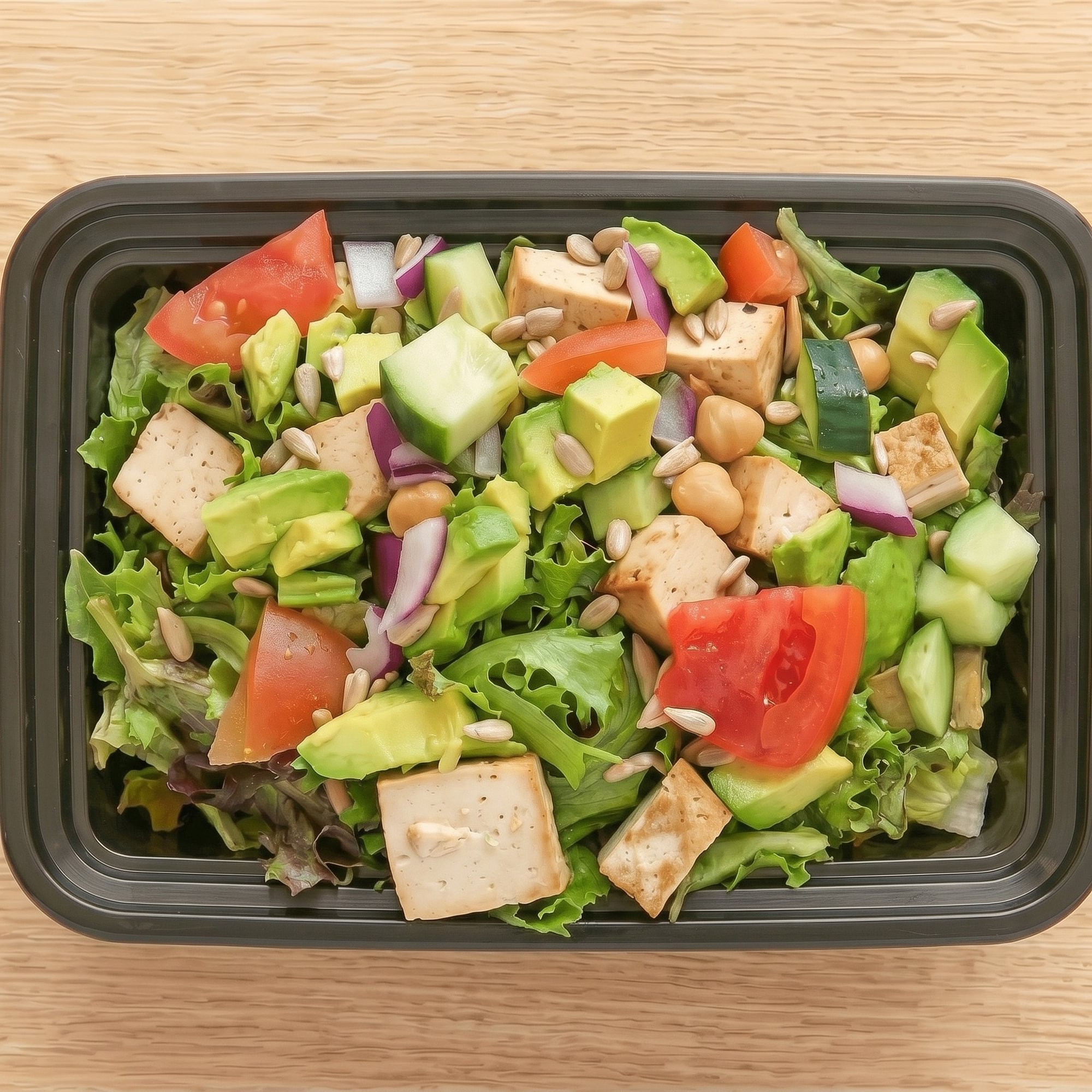 Tahini Lemon Salad