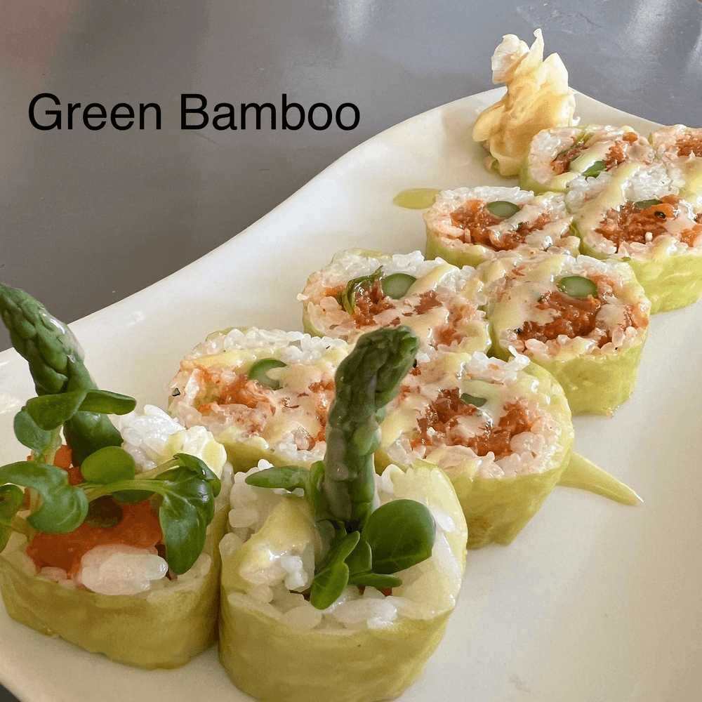 Green Bamboo Roll