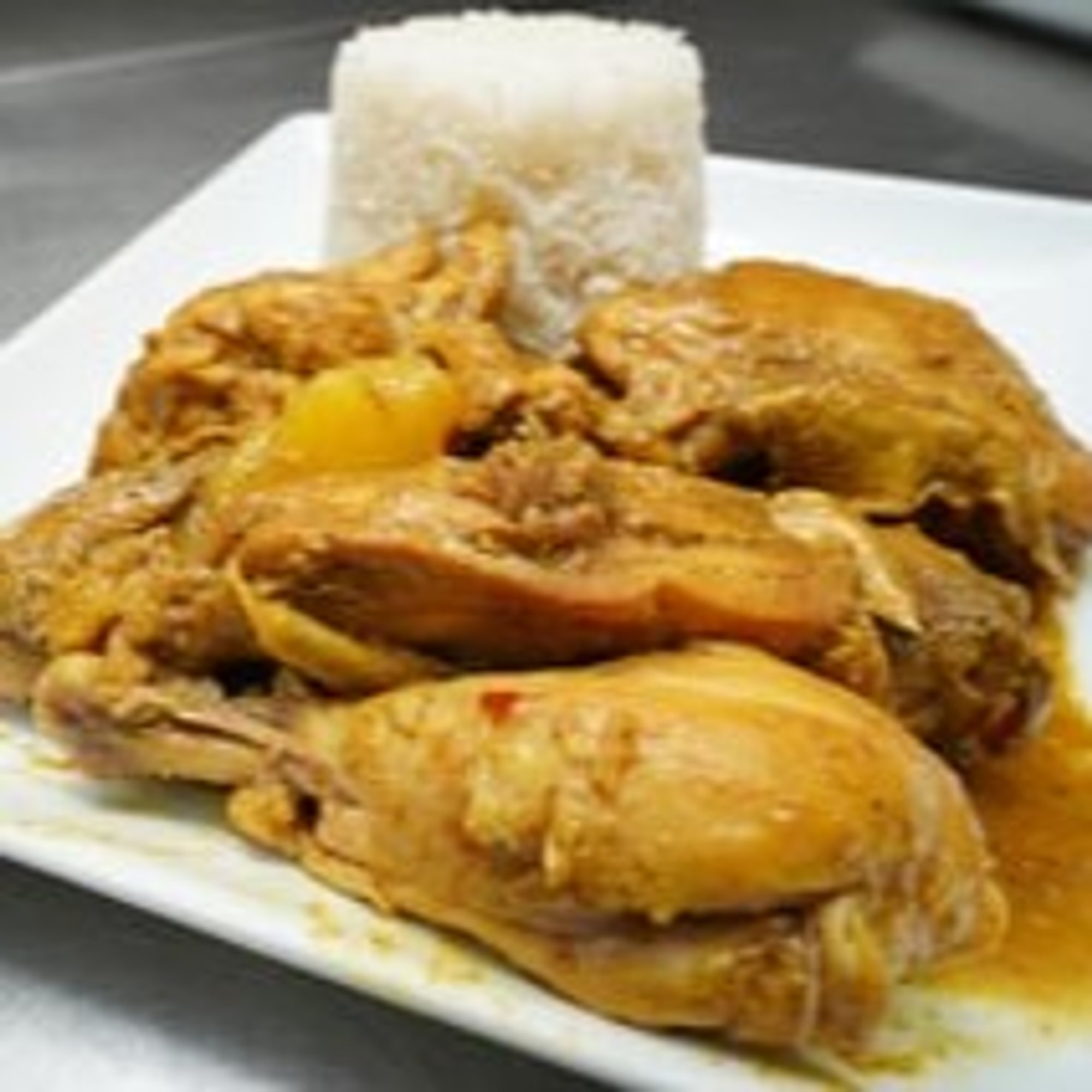 Curry Chicken Dinner