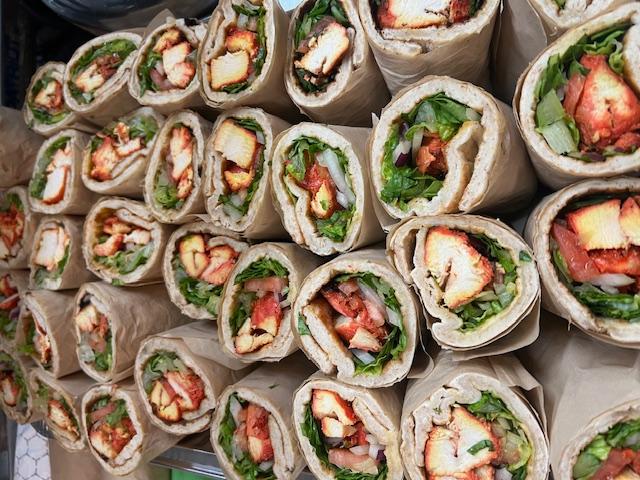 Chicken Kabob Wrap