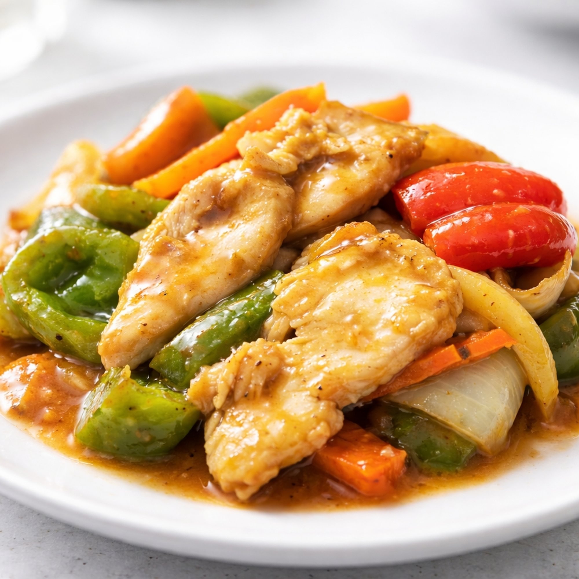 (L) Curry Chicken