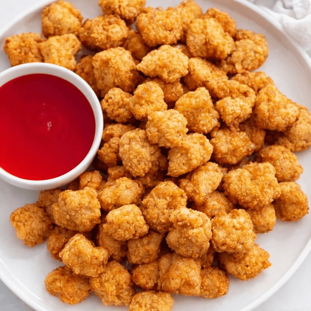 Popcorn Chicken with Sweet Chili Sauce