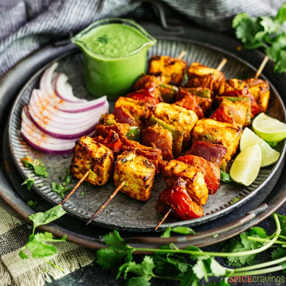 Saffron Paneer Tikka
