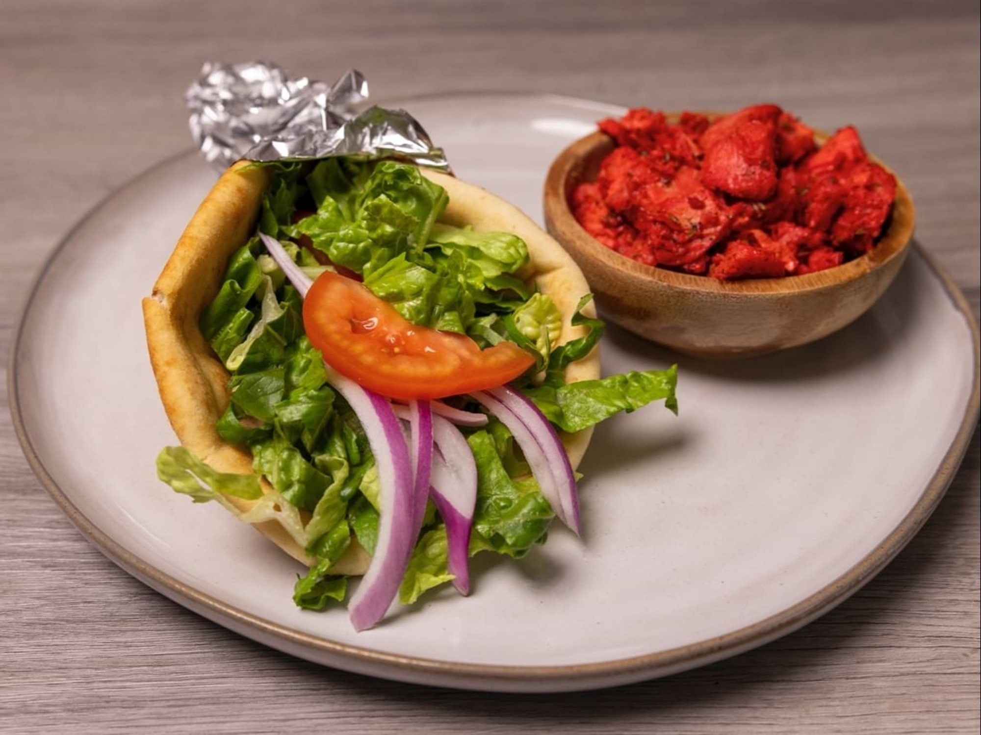 Tandoori Chicken Wrap