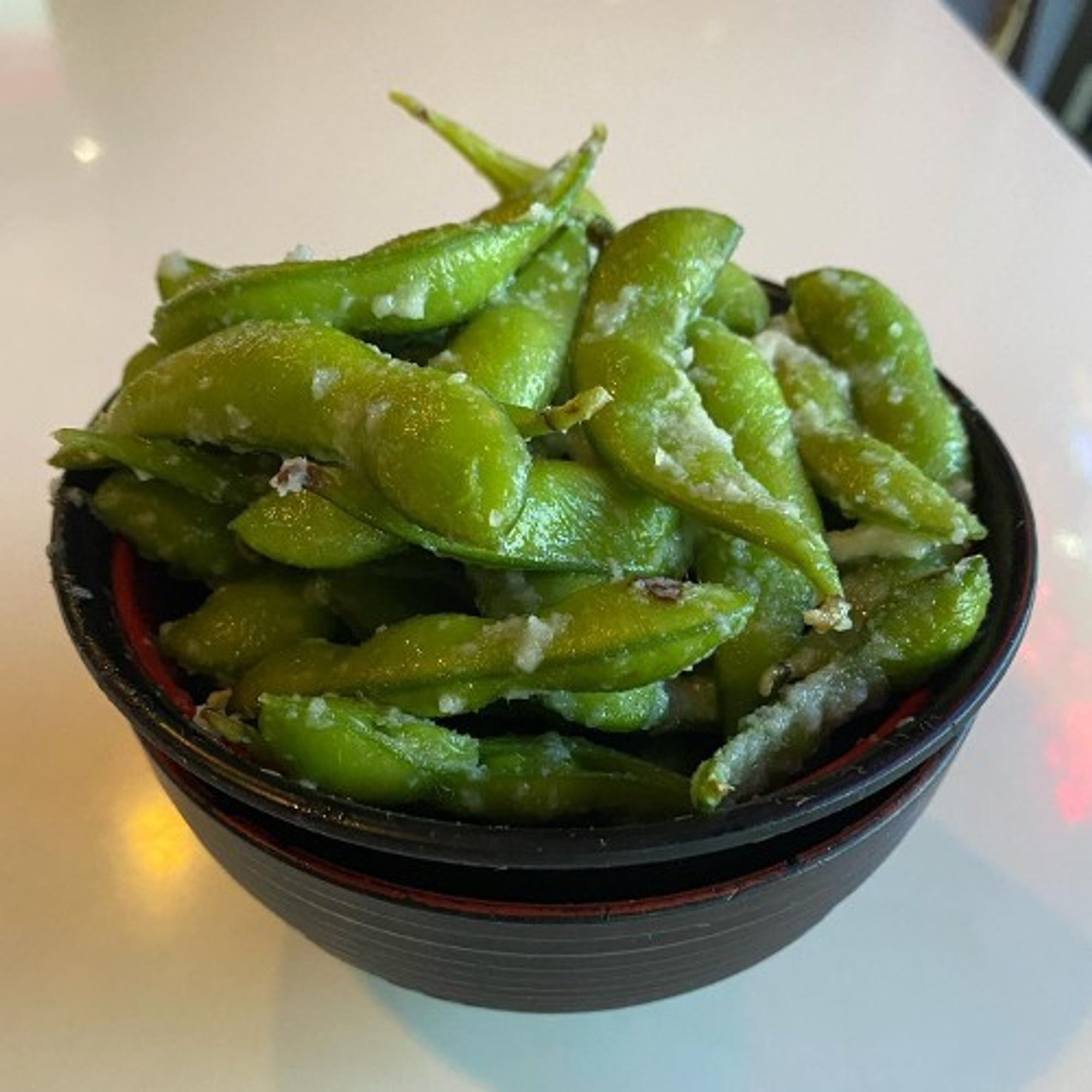 Garlic Edamame