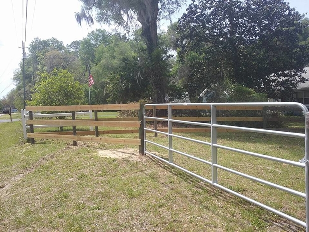 Images Ground Control Fence Installation & Pressure Washing