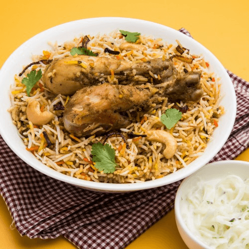 Hyderabadi Chicken Dum Biryani