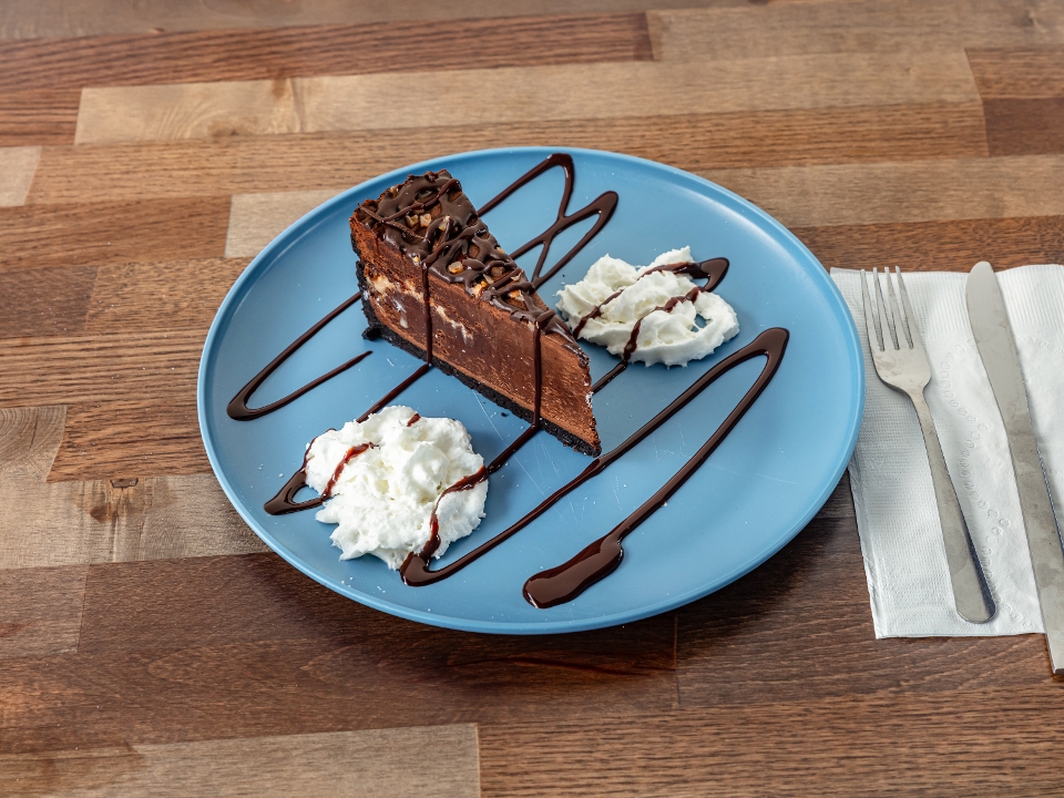 Chocolate Toffee Mousse Cake