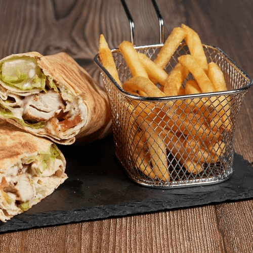 Chicken Shish Tawook Wrap Combo
