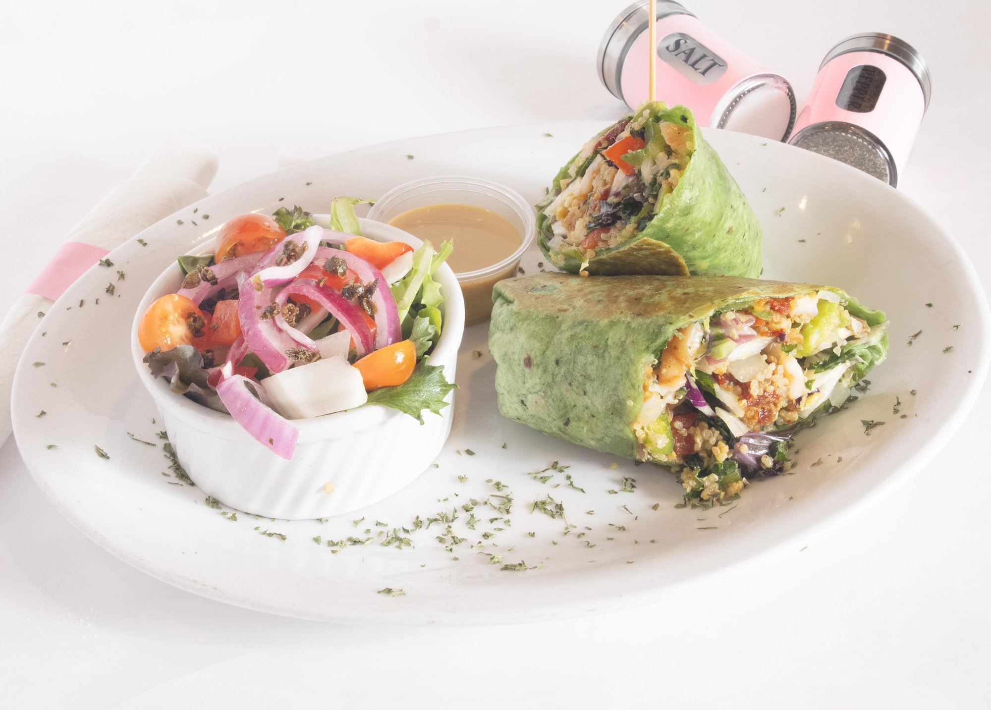 Shrimp Quinoa Wrap