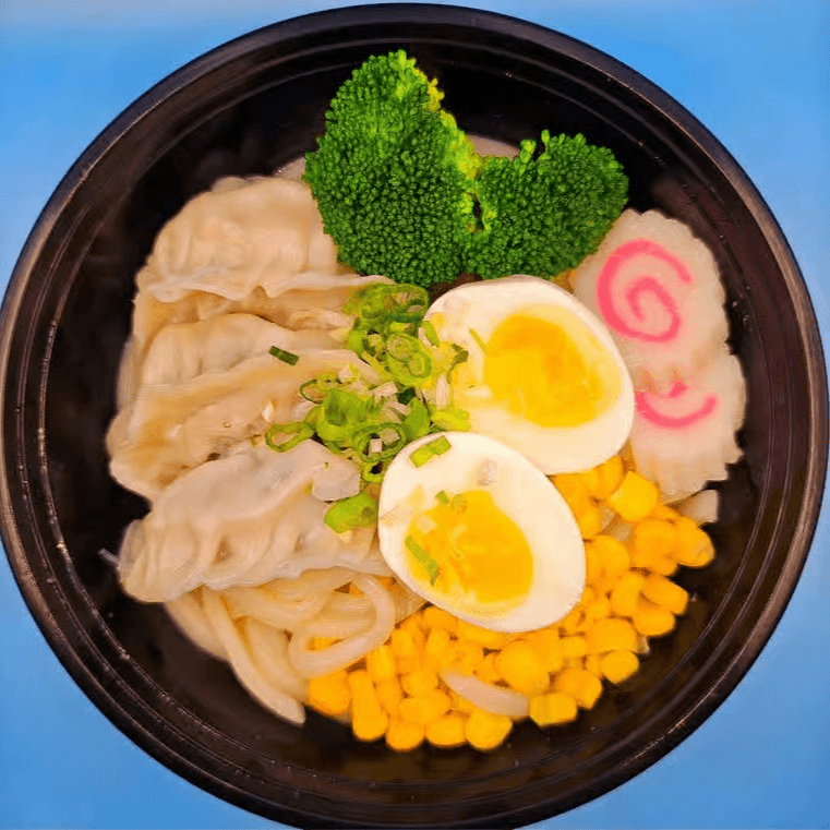 Homemade Beef Dumpling Ramen