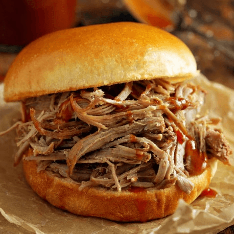Pulled Pork Sandwich with Fries