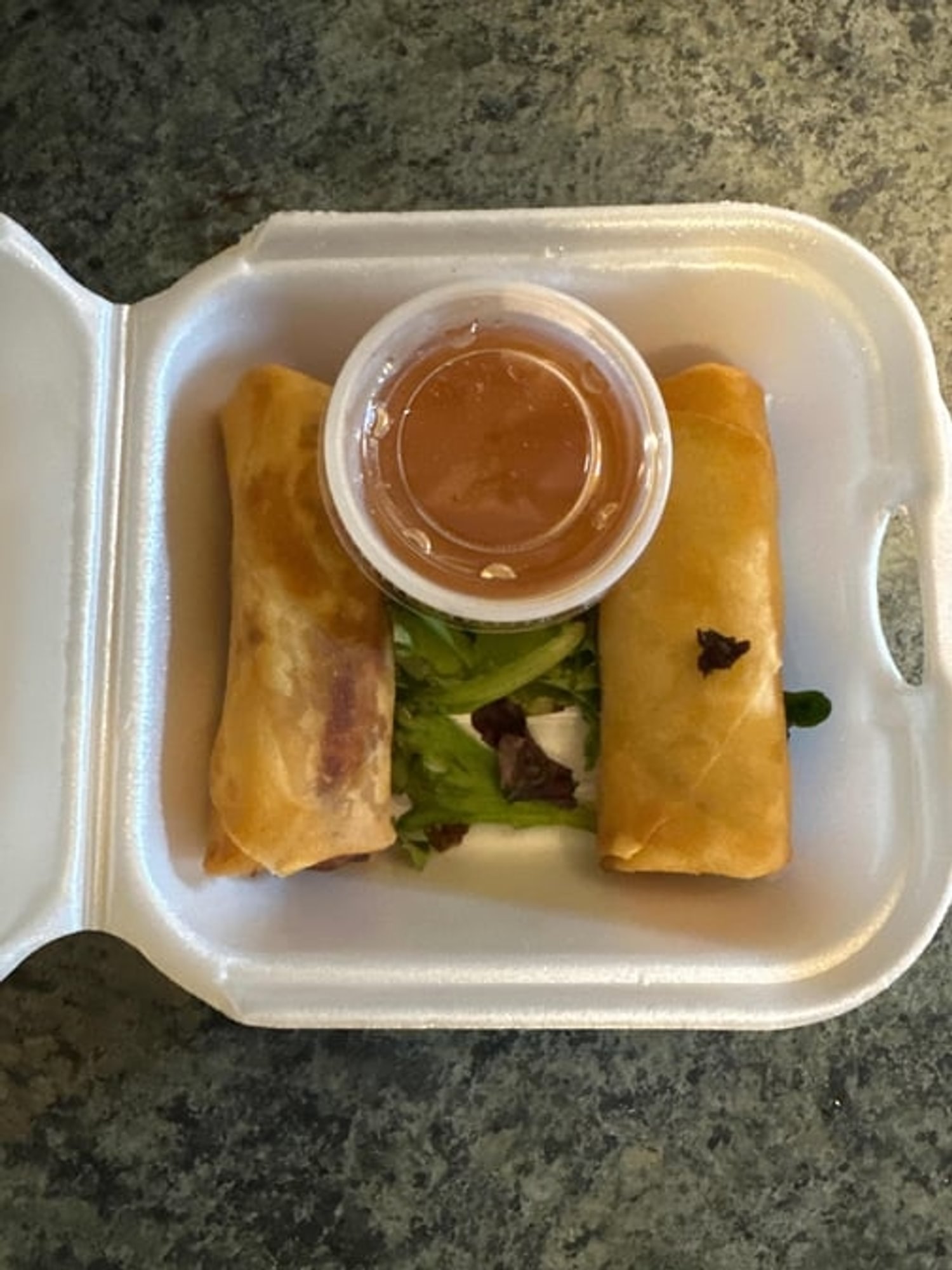 Fried Vegetables Spring Rolls