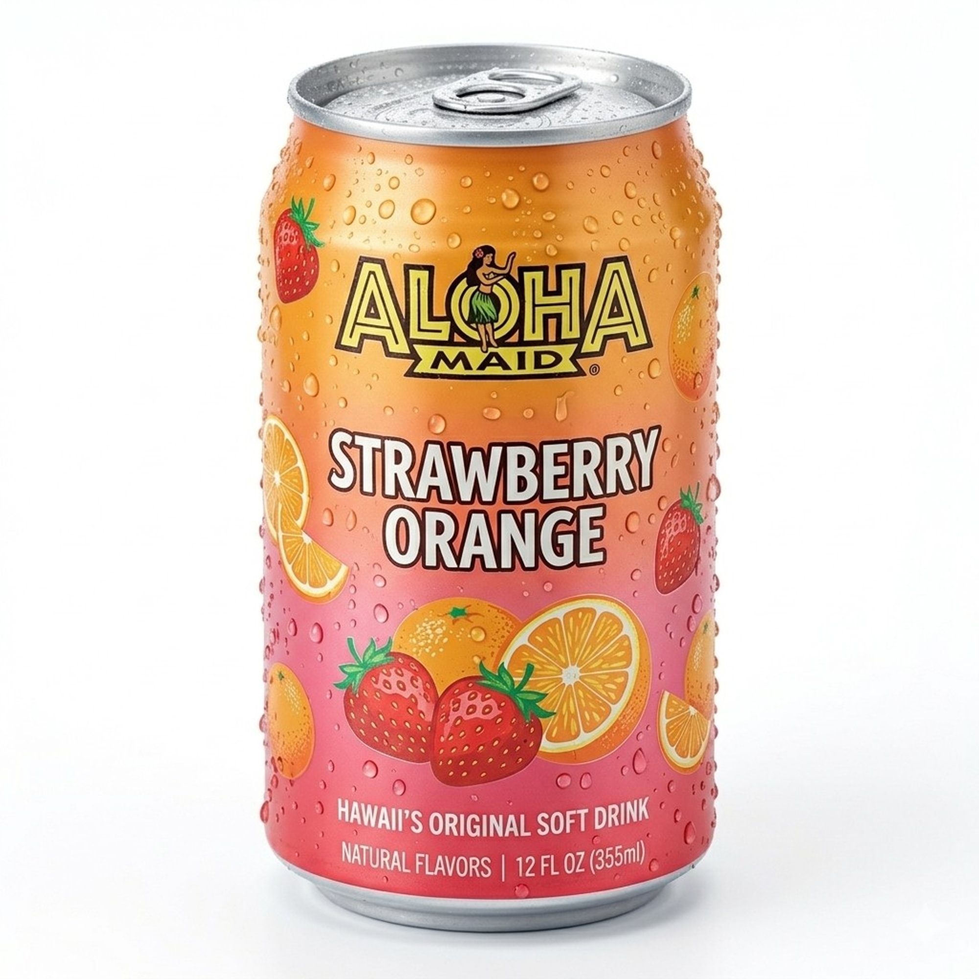ALOHA MAID STRAWBERRY ORANGE