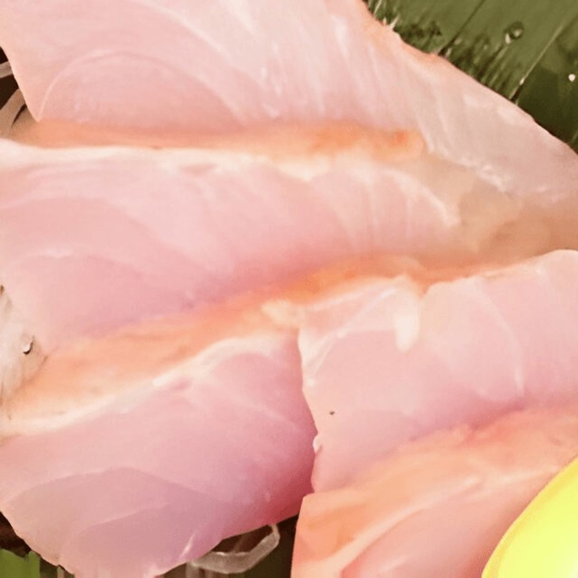 Yellowtail Belly / Hamachi Toro Sashimi (5pcs)
