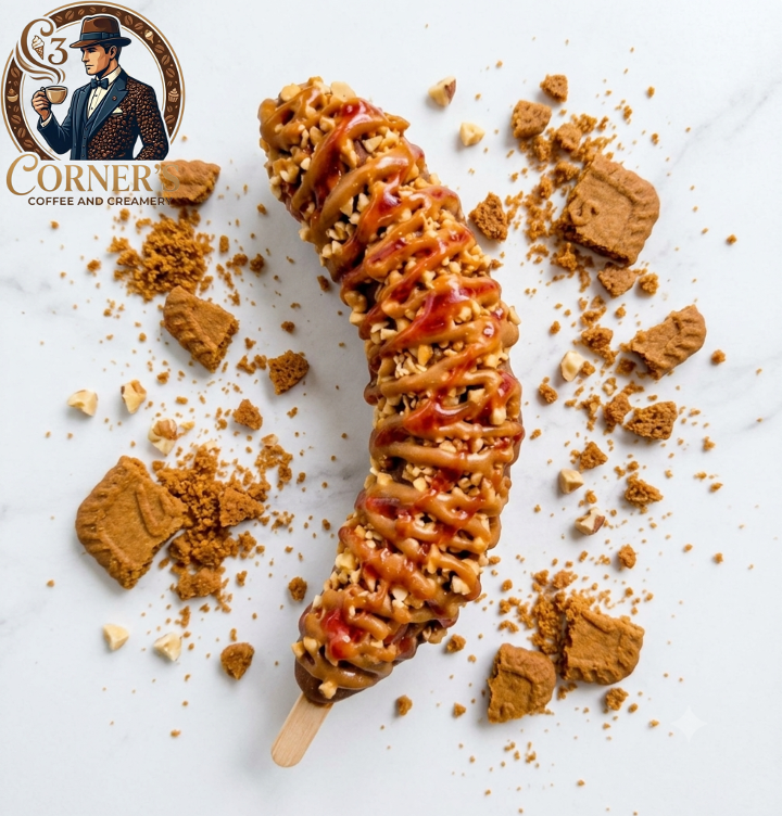 Biscoff Frozen Banana