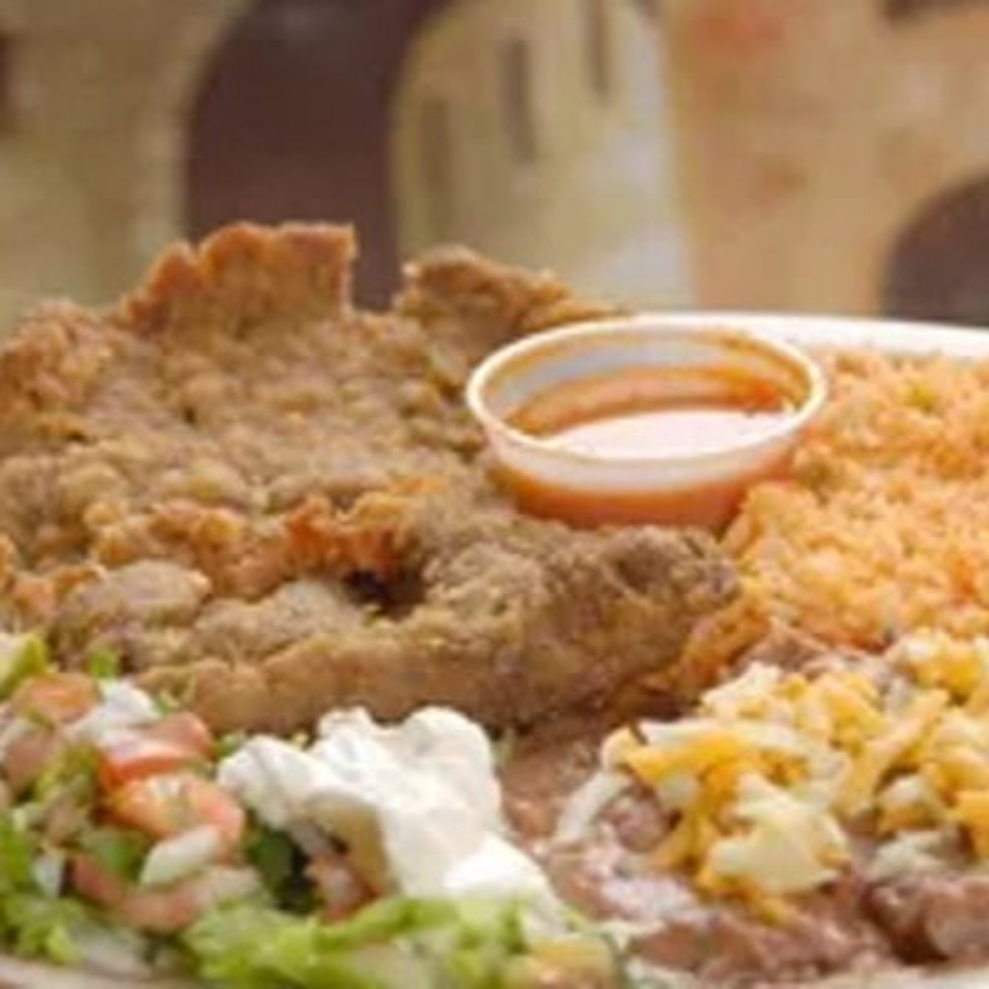 Milanesa Dinner Plate
