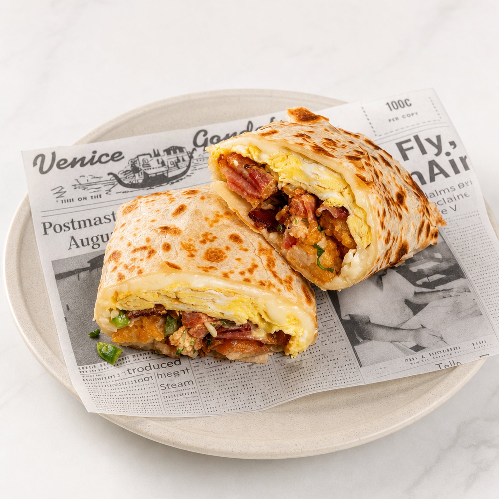 Breakfast Burrito All Day!