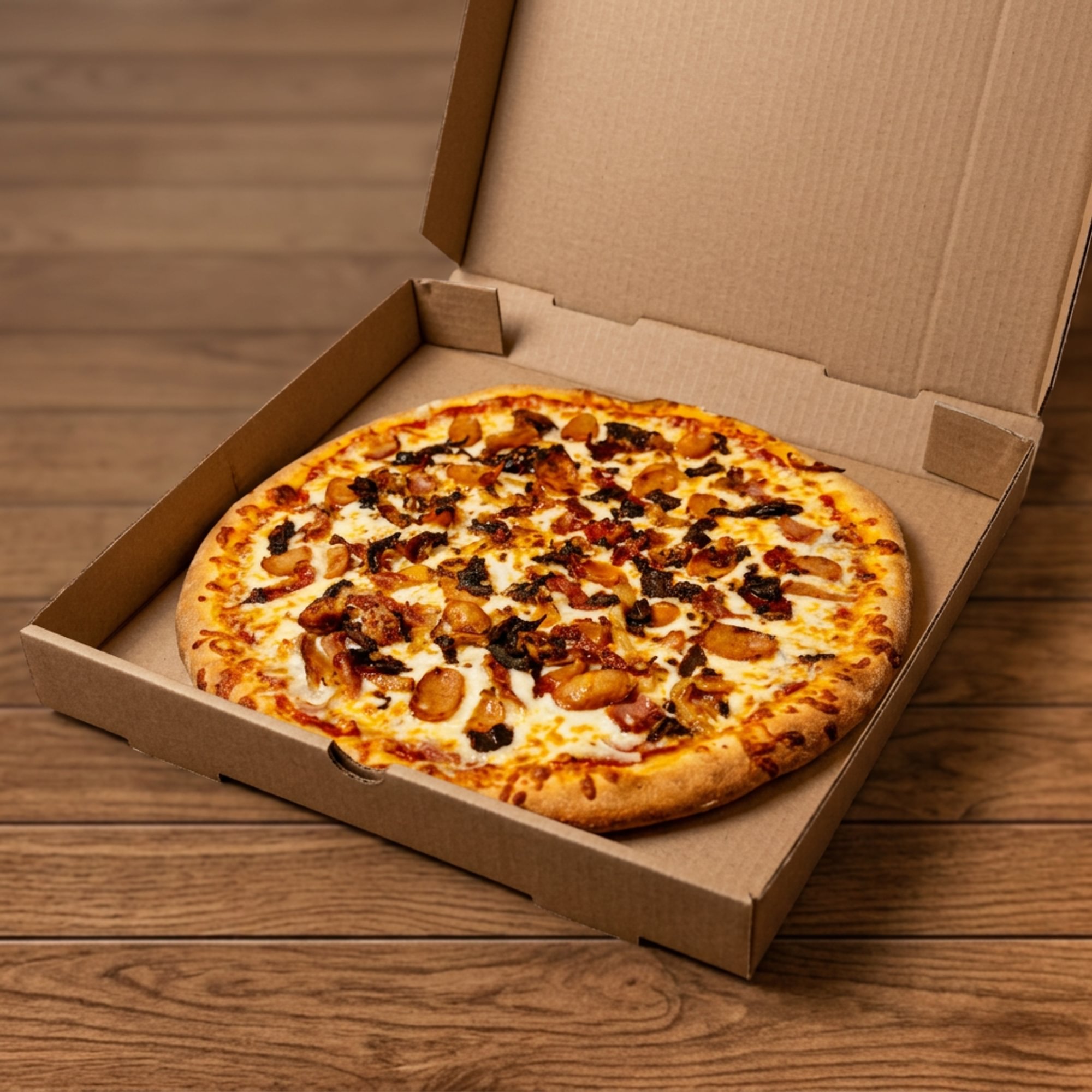 Hot Chicago Style Pizza