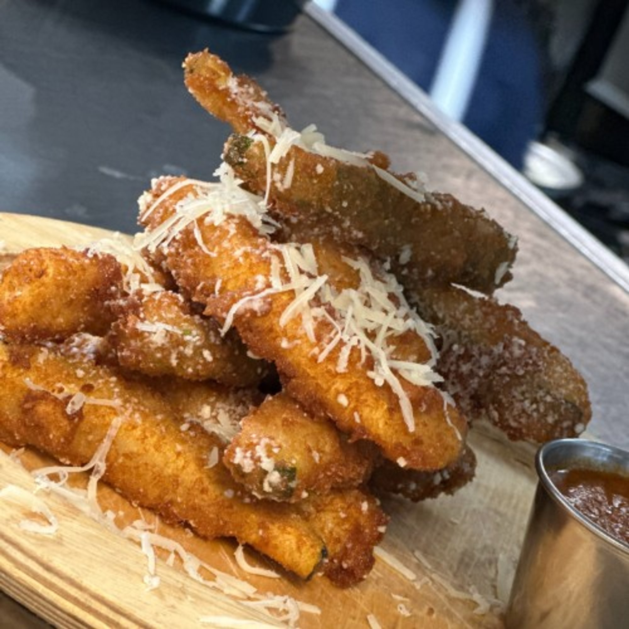 Zucchini Parm Fries