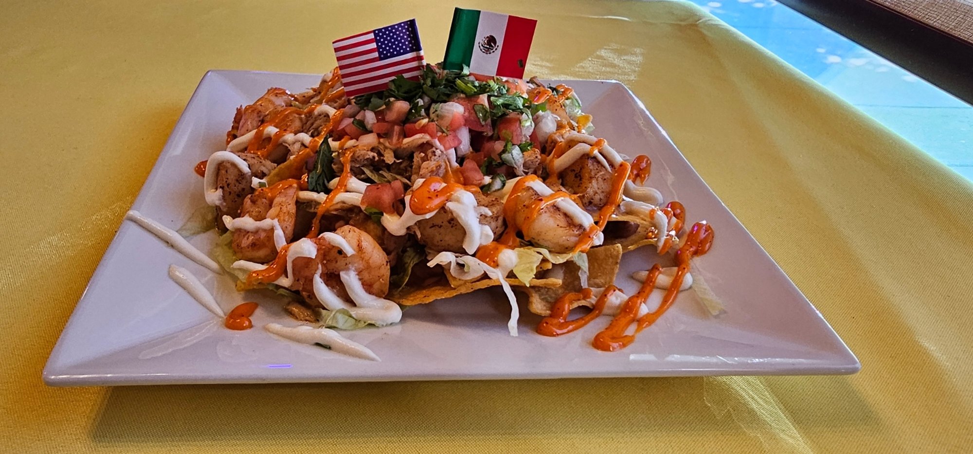 Seafood Nachos