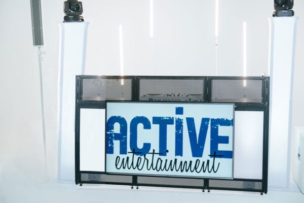 Upgraded DJ Booth with 65″ Display