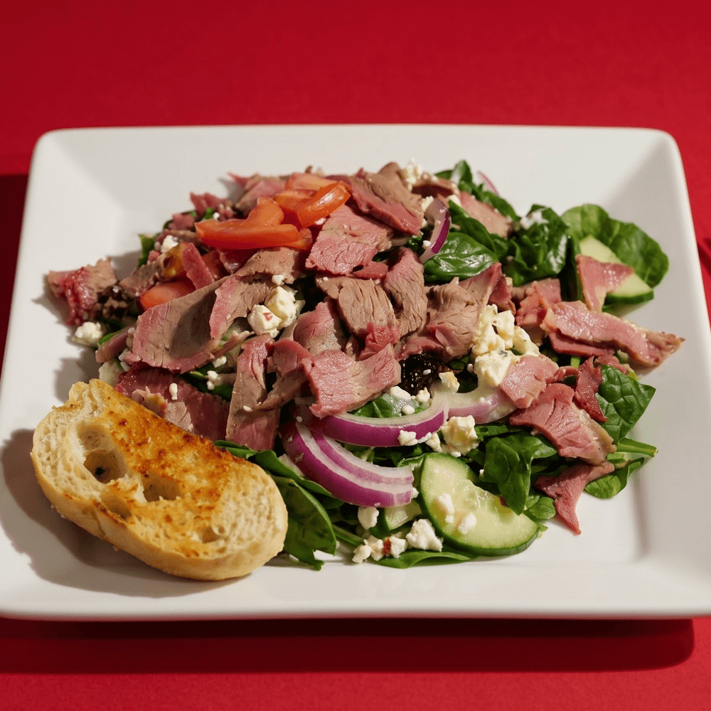 Floating Spinach Salad