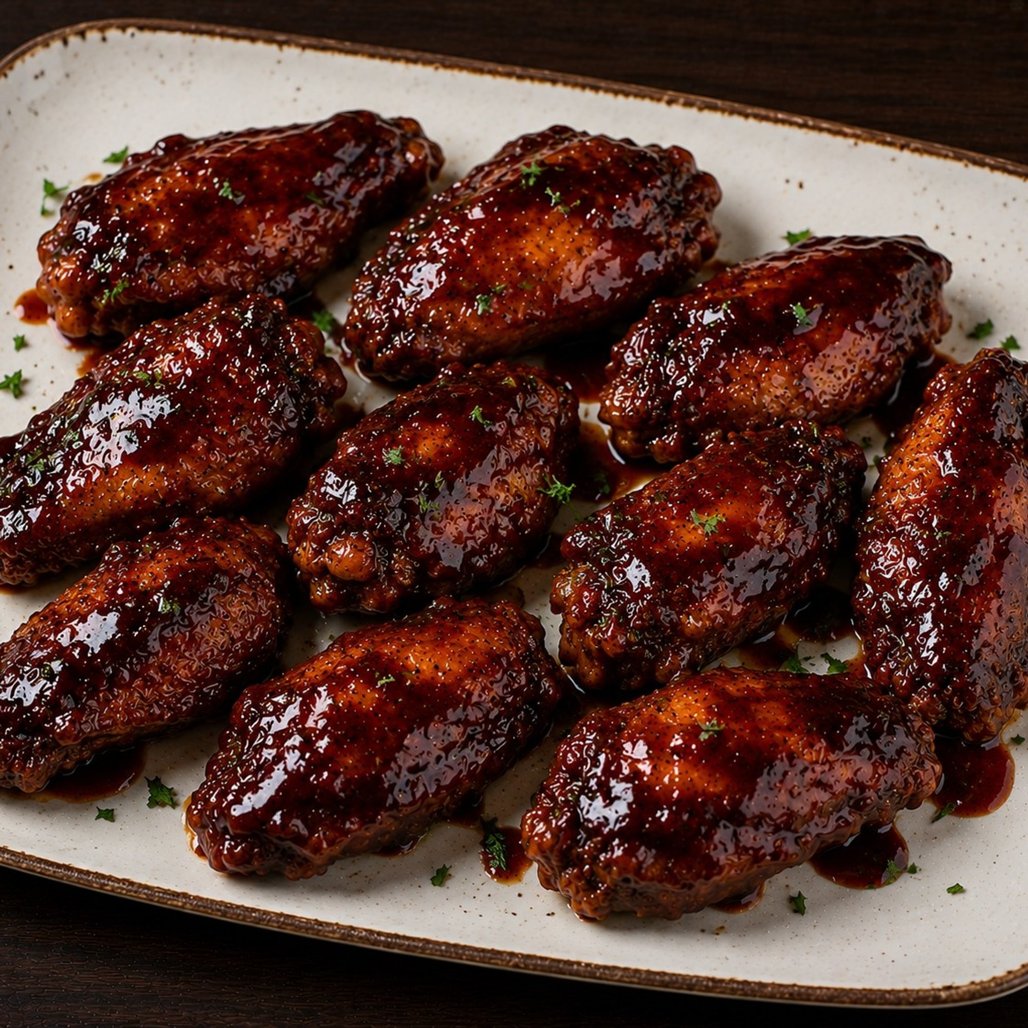 10pcs Wings (Two Flavor Sauce)