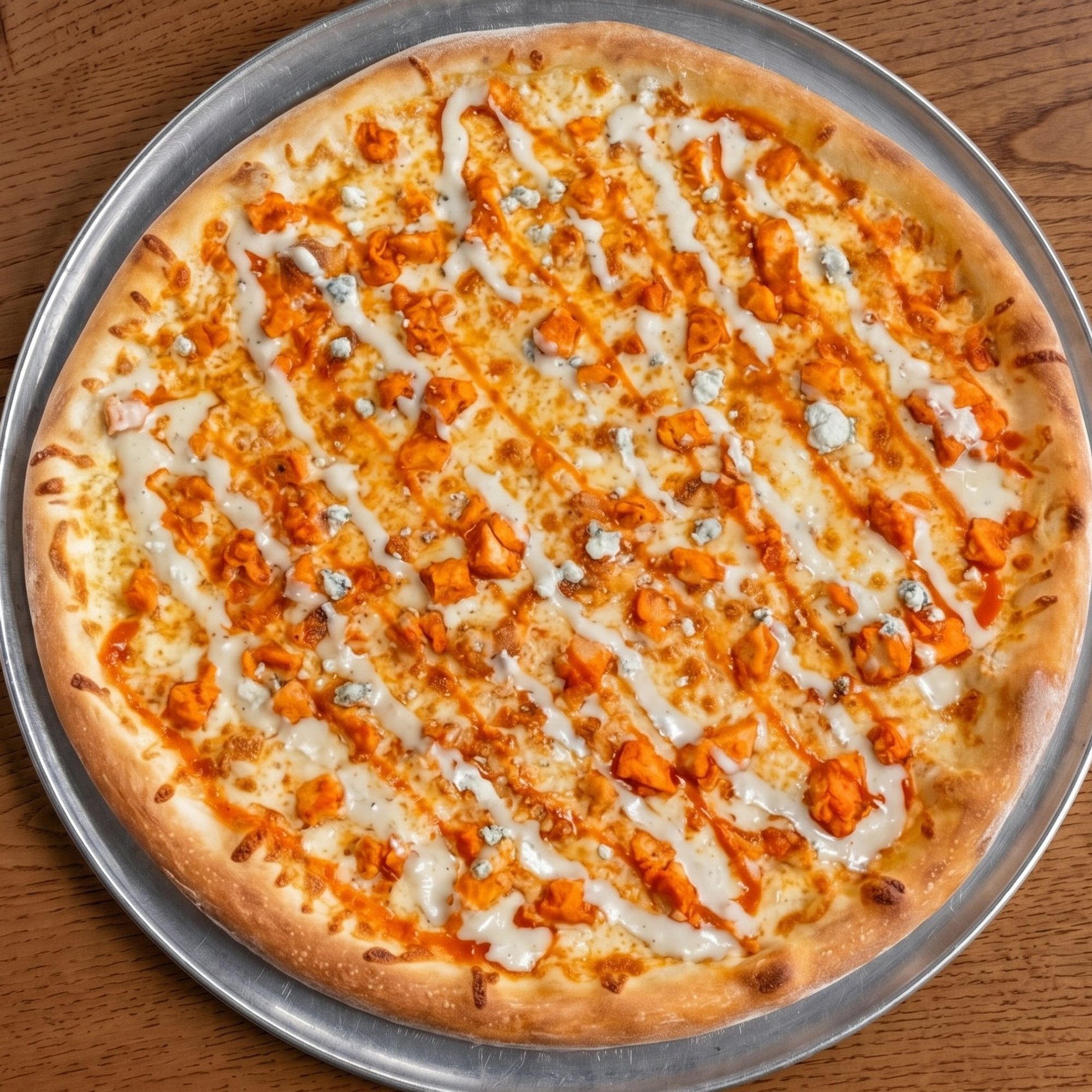 Spicy Buffalo Chicken Pizza